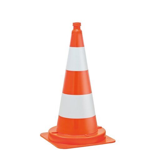  WEMAS Leitkegel Leitkegel tagesleuchtend, E750 3,1 kg orange Streifen weiß 12451707
